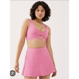 Outdoor Voices Par 3" Skort Skirt Women's Medium Bubblegum Pink Stretch Tennis G